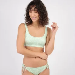 OXBOW Swimwear|Clothing-Bikini bottom MYRTILLE - Palmier