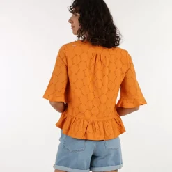 OXBOW Shirt|Tee-Shirt, Top-Blouse CHARLES - Ocre