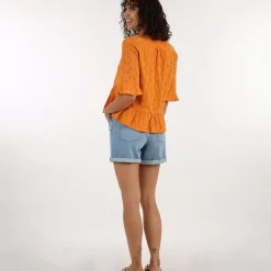 OXBOW Shirt|Tee-Shirt, Top-Blouse CHARLES - Ocre