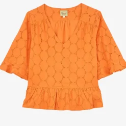 OXBOW Shirt|Tee-Shirt, Top-Blouse CHARLES - Ocre