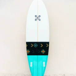 OXBOW Surf|Surf-Board ZAKA - Twin fin Diams 6’3 Lagon Fluo