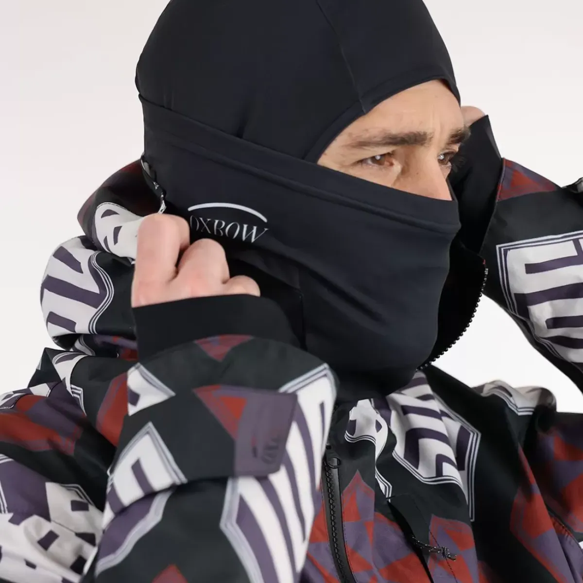 OXBOW Snow|Beanie-Cagoule BALAITOUS - Noir Black