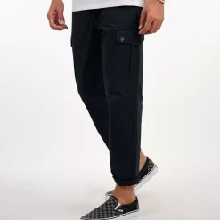 OXBOW Pants, Jeans-Cargo pants RAGGY - Black