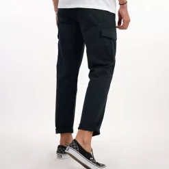 OXBOW Pants, Jeans-Cargo pants RAGGY - Black