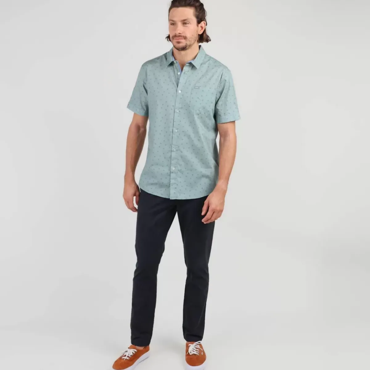 OXBOW Essentials|Pants, Jeans-Chino pants REANO - Noir Black