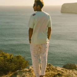 OXBOW Pants, Jeans|Collector Made in France-COLLECTOR Beach pants BEACHLEY - Sel Salt