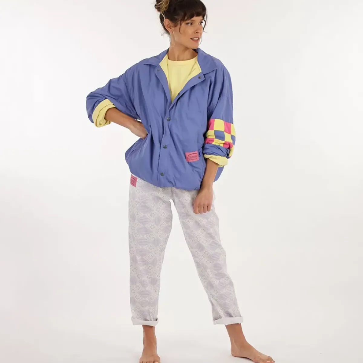 OXBOW Pants, Jeans|Collector Made in France-COLLECTOR Beach pants BEACHLEY - Sel Salt