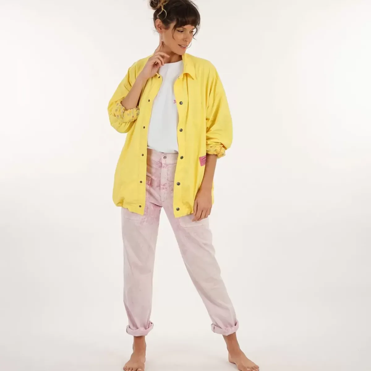 OXBOW Jacket, Coat|Clothing-COLLECTOR Jacket ONNO - Citron