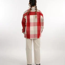 OXBOW Jacket, Coat|Collector Made in France-COLLECTOR Overshirt IAN - Deep Red