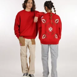 OXBOW Sweater|Clothing-COLLECTOR Sweater ALEXANDRE - Deep Red