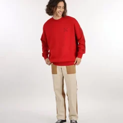 OXBOW Sweater|Clothing-COLLECTOR Sweater ALEXANDRE - Deep Red