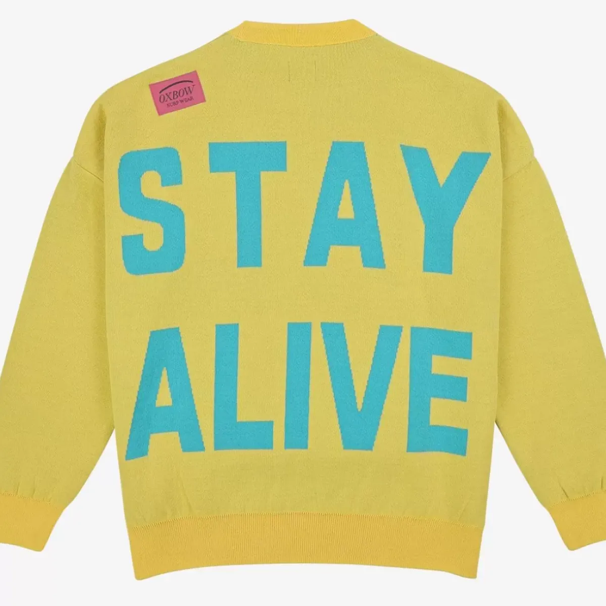 OXBOW Sweater|Clothing-COLLECTOR Sweater ALEXANDRE - Citron