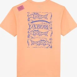 OXBOW Tee-Shirt, Top|Clothing-COLLECTOR Tee-Shirt FABRICE - Abricot Solarisé Solarized Abricot