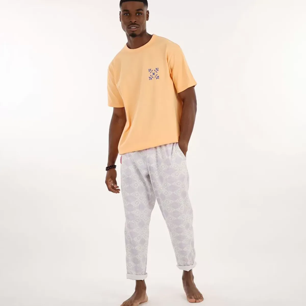 OXBOW Tee-Shirt, Top|Clothing-COLLECTOR Tee-Shirt FABRICE - Abricot Solarisé Solarized Abricot