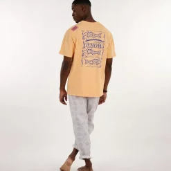 OXBOW Tee-Shirt, Top|Clothing-COLLECTOR Tee-Shirt FABRICE - Abricot Solarisé Solarized Abricot