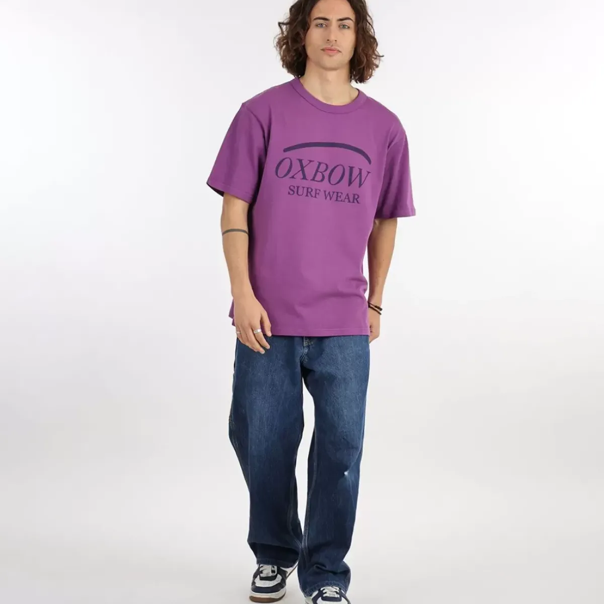 OXBOW Tee-Shirt, Top|Collector Made in France-COLLECTOR Tee-Shirt MATTHEW - Purple