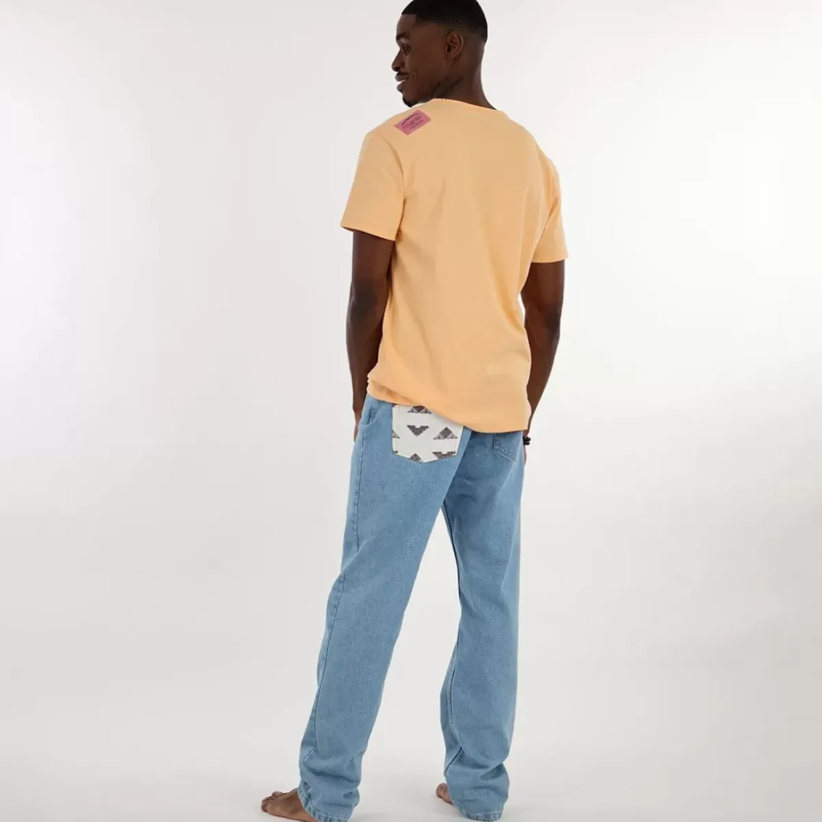 OXBOW Tee-Shirt, Top|Clothing-COLLECTOR Tee-Shirt PIERRE - Abricot Solarisé Solarized Abricot