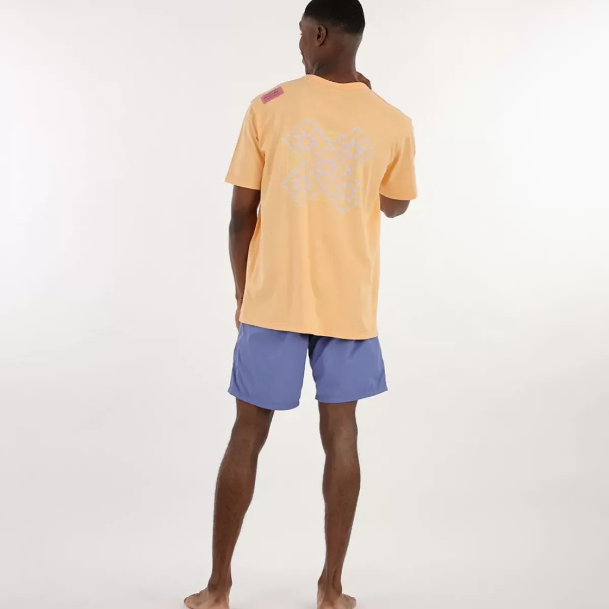 OXBOW Tee-Shirt, Top|Clothing-COLLECTOR Tee-Shirt SERGE - Abricot Solarisé Solarized Abricot