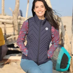 OXBOW Jacket, Coat|Clothing-Down jacket JUNA - Deep Marine