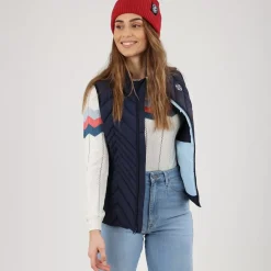 OXBOW Jacket, Coat|Clothing-Down jacket JUNA - Deep Marine