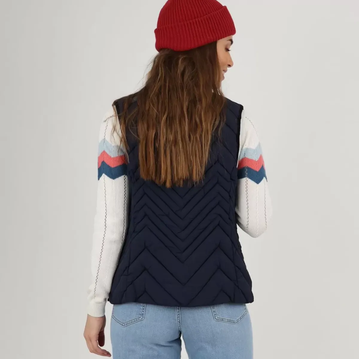 OXBOW Jacket, Coat|Clothing-Down jacket JUNA - Deep Marine