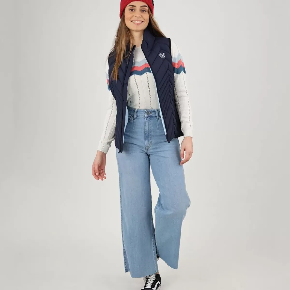 OXBOW Jacket, Coat|Clothing-Down jacket JUNA - Deep Marine