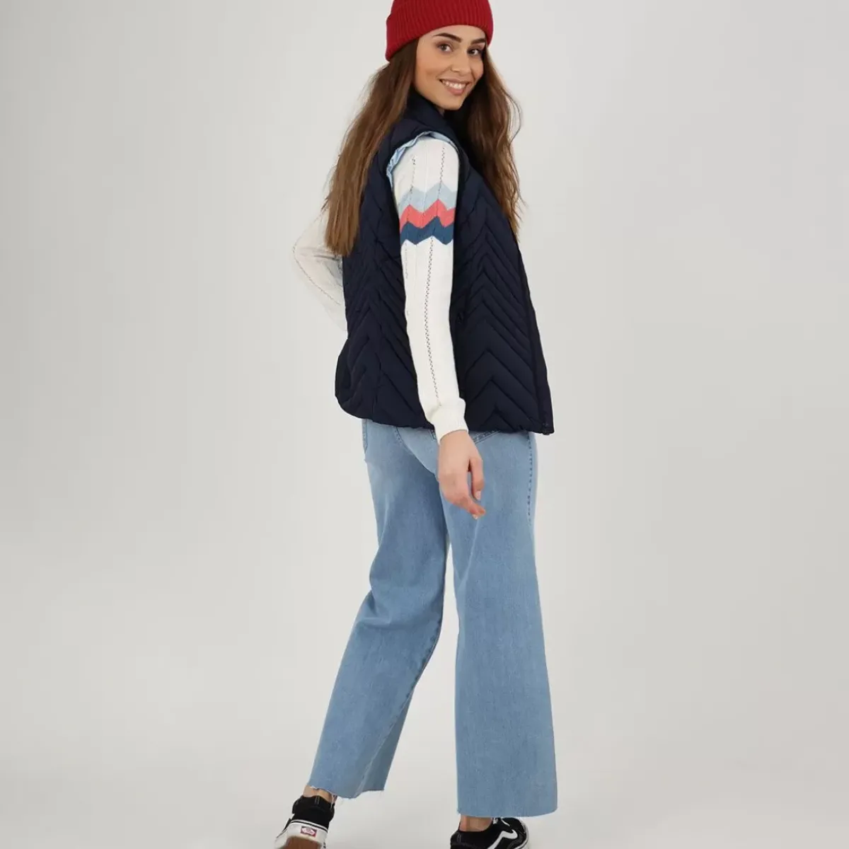 OXBOW Jacket, Coat|Clothing-Down jacket JUNA - Deep Marine