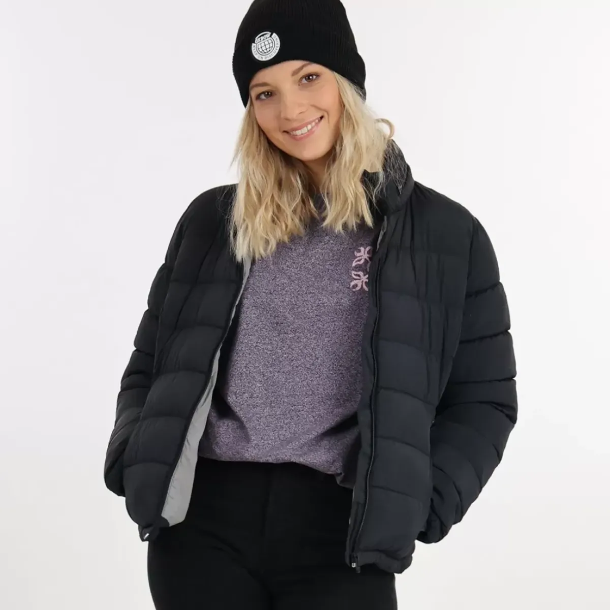 OXBOW Jacket, Coat|Clothing-Down jacket JUNCALE - Noir Black