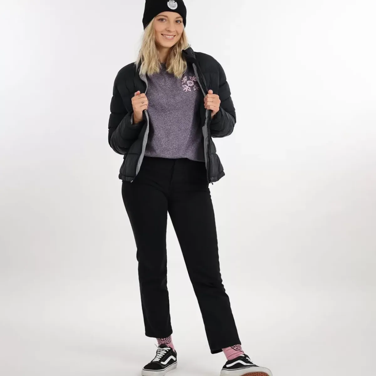 OXBOW Jacket, Coat|Clothing-Down jacket JUNCALE - Noir Black