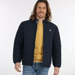OXBOW Jacket, Coat-Down jacket JUNCO - Deep Marine