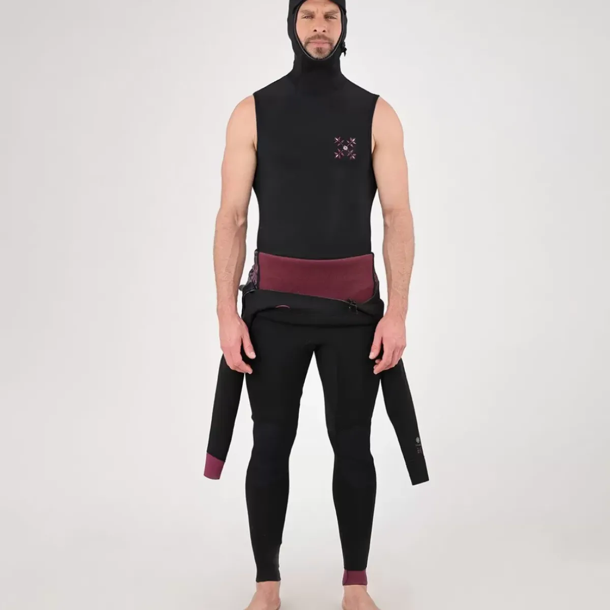 OXBOW Surf Accessories|Surf-Hood tank top WUIDEL - Noir Black