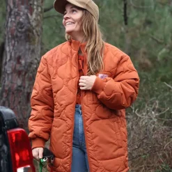 OXBOW Jacket, Coat-Jacket JEANNET - Cuivre