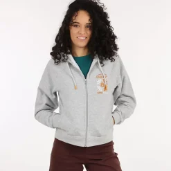 OXBOW Jacket, Coat-Jacket SIMOLIS - Gris Chiné Heather Grey