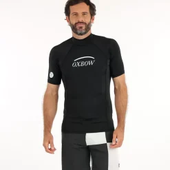 OXBOW Lycra, Surf Tee|Surf-Lycra BRIGHT - Black