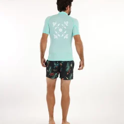 OXBOW Lycra, Surf Tee|Surf-Lycra BRIGHT - Turquoise