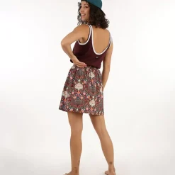 OXBOW Skirt-Mini skirt UGOLINA - Terre Brulée Terre Brulu00e9e