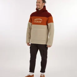 OXBOW Jacket, Coat-Polar fleece SIGURD - Cuivre