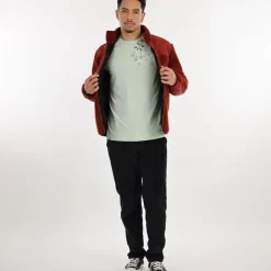 OXBOW Jacket, Coat-Polar fleece STIG - Grenat