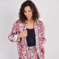 OXBOW Clothing|Shirt-Shirt CHINZA - Açaï Au00e7au00ef