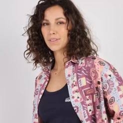 OXBOW Clothing|Shirt-Shirt CHINZA - Açaï Au00e7au00ef