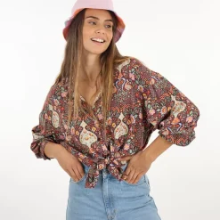 OXBOW Shirt-Shirt CHINZO - Terre Brulée Terre Brulu00e9e
