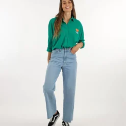 OXBOW Shirt-Shirt CHRISTINE - Palm Green