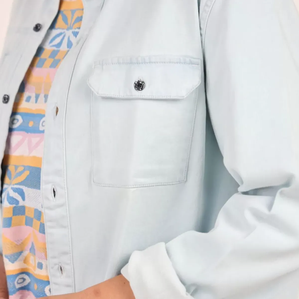 OXBOW Shirt-Shirt CRAND - Light Blue