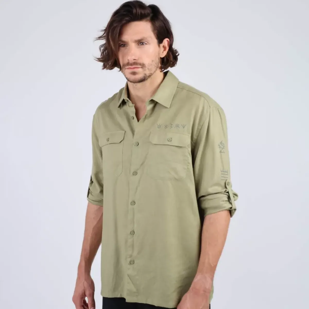OXBOW Shirt-Shirt HAUTZA - Aloe