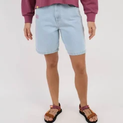 OXBOW Short|Clothing-Shorts OHANA - Light Blue
