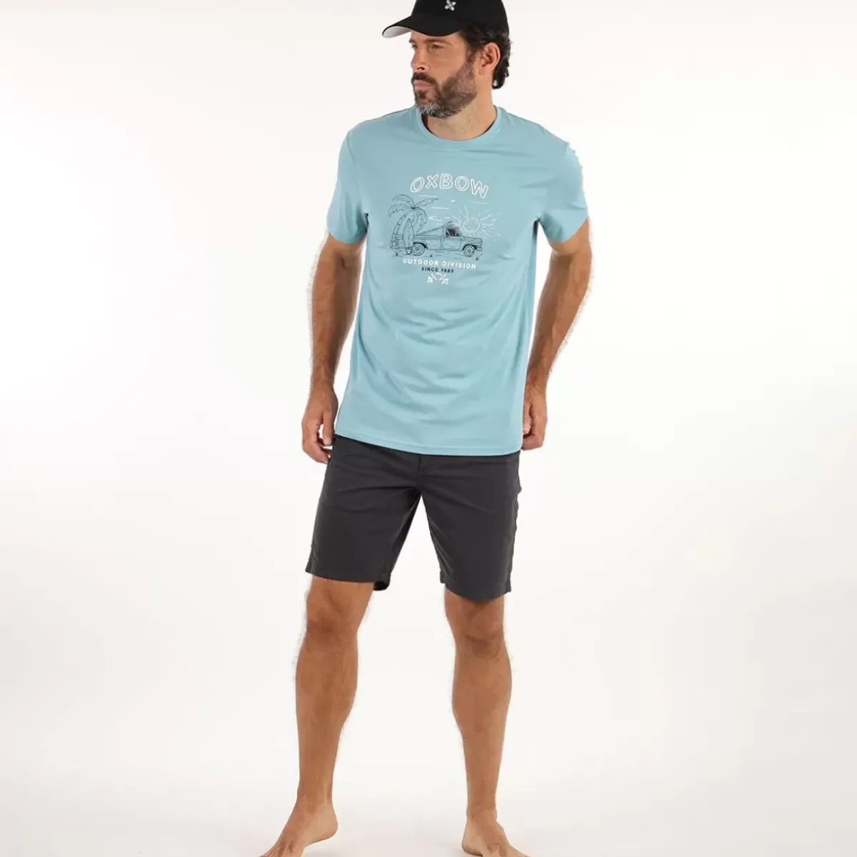 OXBOW Shorts-Shorts ONAGH - Graphite