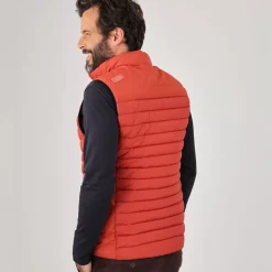 OXBOW Jacket, Coat-Sleeveless down jacket JELKOR - Paprika