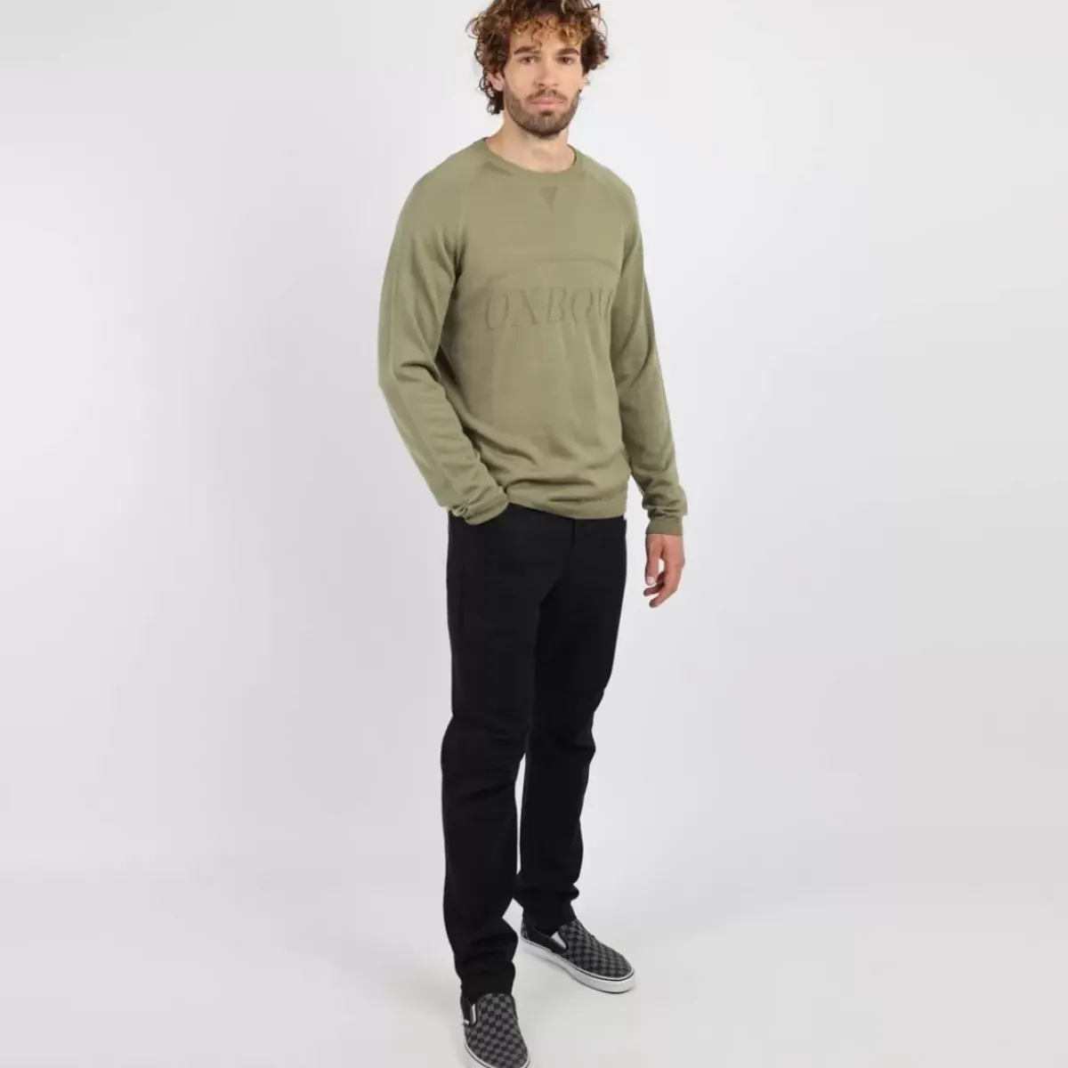 OXBOW Sweater, Cardigan|Clothing-Sweater CAILLAUAS - Aloe