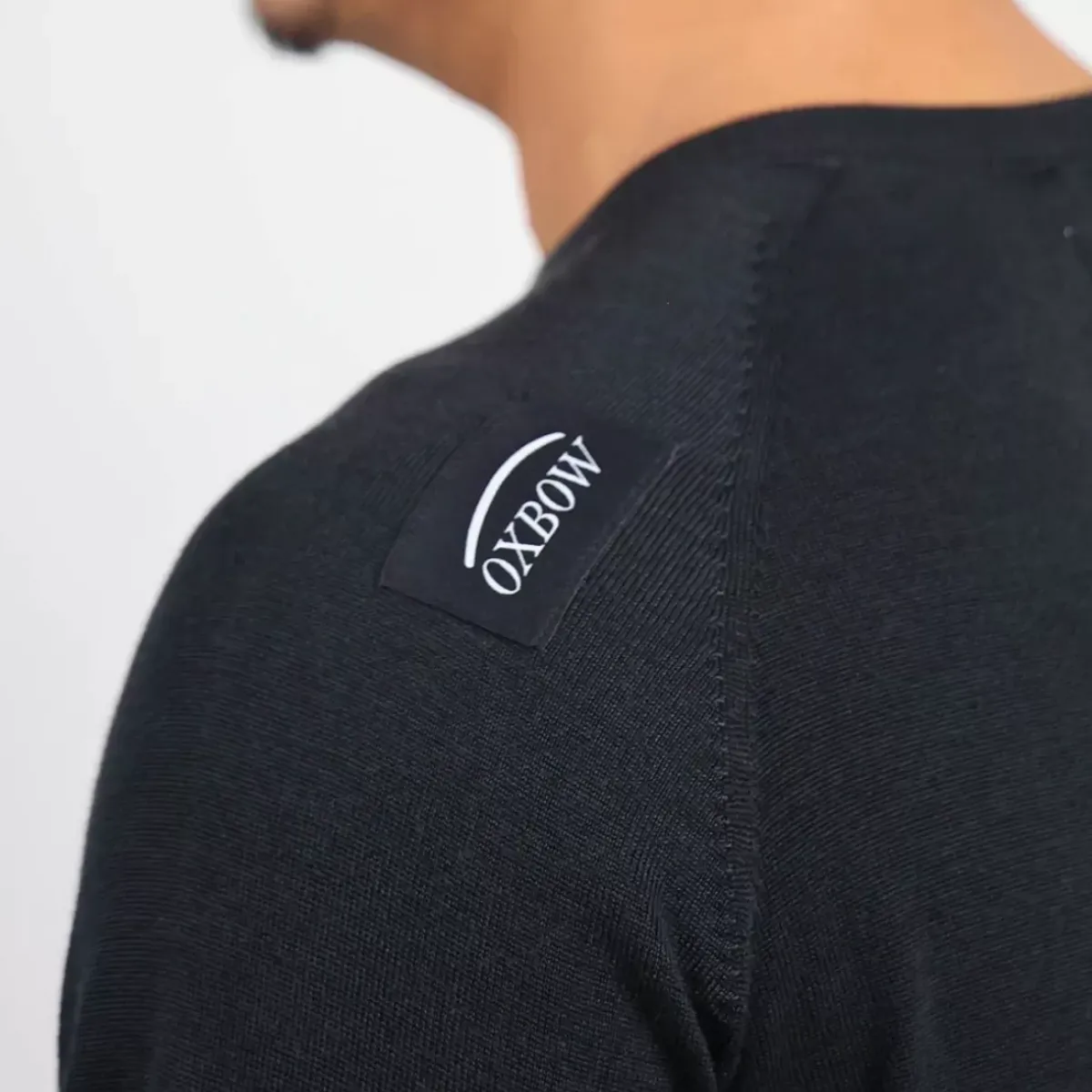 OXBOW Sweater, Cardigan|Clothing-Sweater CAILLAUAS - Noir Black