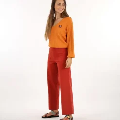 OXBOW Sweater-Sweater PEGASE - Ocre